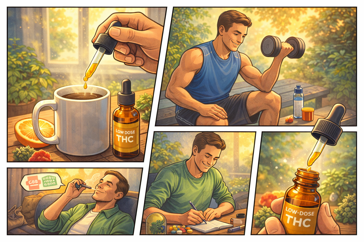 Microdosing THC for Daily Wellness Guide